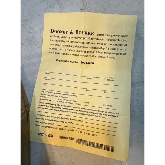 Dooney & Bourke Small East West Slouch‎ Suede Shoulder Bag Camel Brown - Picture 13 of 14